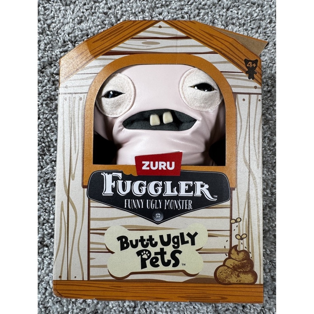 Zuru Fuggler Butt Ugly Pets Uncladimir‎ Tootin Hairless Rat Funny Ugly Monster